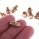 10PCS 1/4-28 Drive Type Taper Thread Straight Grease Zerk Nipple Fitting OHK