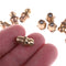 10PCS 1/4-28 Drive Type Taper Thread Straight Grease Zerk Nipple Fitting OHK
