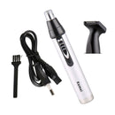 Professional Painless Ear and Nose Hair Trimmer Clippers, Electric Facial