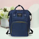 Mummy Maternity Nappy Bag Travel Backpacks Top-Handle Bags (Dark Blue) A