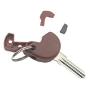 Brown Motorcycles Motrobikes Uncut Blank Key, + Transponder Chip Replacement