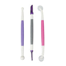 3pcs/set Fondant Pens Cake Decor Flower Modelling Craft Craft Tool Cutter  Z
