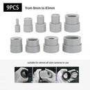 9Pcs/Set Lens Repair Tool Kit for Camera DSLR Ring Removal Rubber 8-83Mm Ph