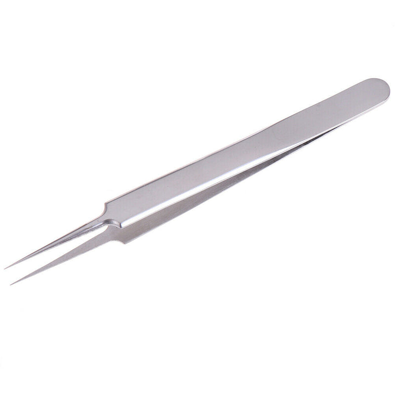 3PCS Precision Tweezers Stainless Steel Curved Fine Tip acne Tweezers Plier Gw