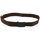 Unisex Canvas Strap Canvas Belt with Buckle (coffee)