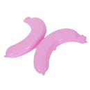 Cute Banana Protector Case Container Trip Outdoor Lunch Fruit Box Storage H M6V8