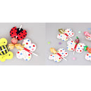 50pc Cute Lollipop Candy Paper Cards Decor Birthday Christmas Gift Butterfly