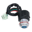 Motorbike Ignition Switch Fuel Gas Cap Cover Steering Lock Key Set for Suzuki GN