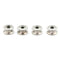4PCS 4*13*7MM 624UU HCS U Groove Guide Pulley Rail Ball Bearings Wheel JR