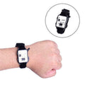 Mini wristband golf watch scoring game score goalkeeper putter goal score M D3S9