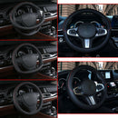 Auto Car Steering Wheel Cover Grip Anti-slip Odorless PU Leather Accessorirs