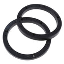 2x 6 '' Plastic Mounting Bracket Adapter Ring For Car Speaker SUV Subwoofer
