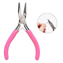 Jewelry Making Pliers DIY Craft Round Nose Plier Anti-Slip Hardware Tool Kit