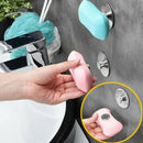 Stainless Steel Wall-Mounted Magnetic Soap Dish Bathroom Drain Wall Hanging