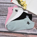 Women kitten with Comfo rtable Cotton Sock Slippers Short Ankle Socks OZ