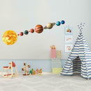 Planets Removable PVC Wall Stickers Waterproof Kids Bedroom Decor Decals