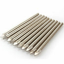 10 x 6MM Tile Glass Ceramic Mirror Tungsten Carbide Drill Bit Set O9I5