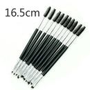 Makeup Angled Spoolie Mascara Slanted Brush For Eyeshadow Eyeliner Eyebro BZB