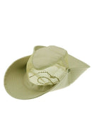 Outdoor Fishing Camping Hiking Sun Cap Round Rim Brim Men Women Hat beige