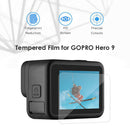 For GoPro Hero 9 Hero9 Accessories PET Film Lens Front Rear Screen Protector Set
