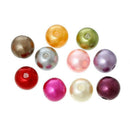 300 Pcs Mixed Round Acrylic Beads 8mm Dia N2H1