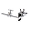 Durable Metal Bass Drum Hoop Mounted Cowbell Holder Clamp for Drummer Drum