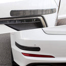 2.5M Carbon Fiber Front Bumper Lip Splitter Chin Spoiler Body Set Trim Pro SOT