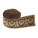 Splicing Jacquard edging curtain fabric accessories lace design 3.5cm Width