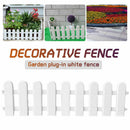 1Pc 50x13cm White Plastic Tree Fence Courtyard Indoor Garden Fence Kinderga Z1T4