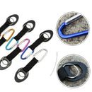 1 Pcs Water Bottle Holder Hook Strap Belt Buckle Carabiner Travel Camping Hikin@