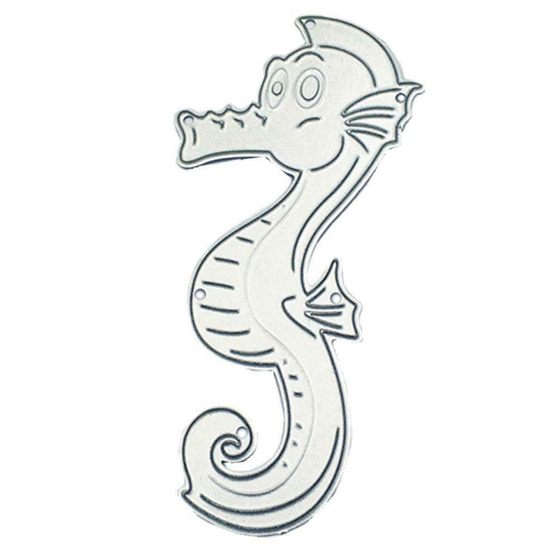 Metal Cutting Dies Stencils for DIY Scrapbooking Photo Album Hippocampus