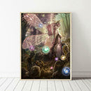 5D DIY Full Drill Diamond Painting Fantasy Fairy Cross Stitch Embroidery