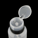 Nail Art Polish Remover Cleanser Dispenser Empty Container Aceton Pump Bott