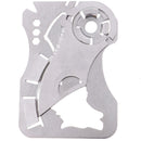 Creative Head Multi-Function Combination Tool 440 Stainless Steel Wallet Card