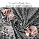 36x48Inch Premium Weighted Blanket Heavy Blankets Sensory Sleep Reduce Anxi