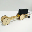 Electric Gears Car Kids DIY Science Project Toys Technology Fun Physics Exp