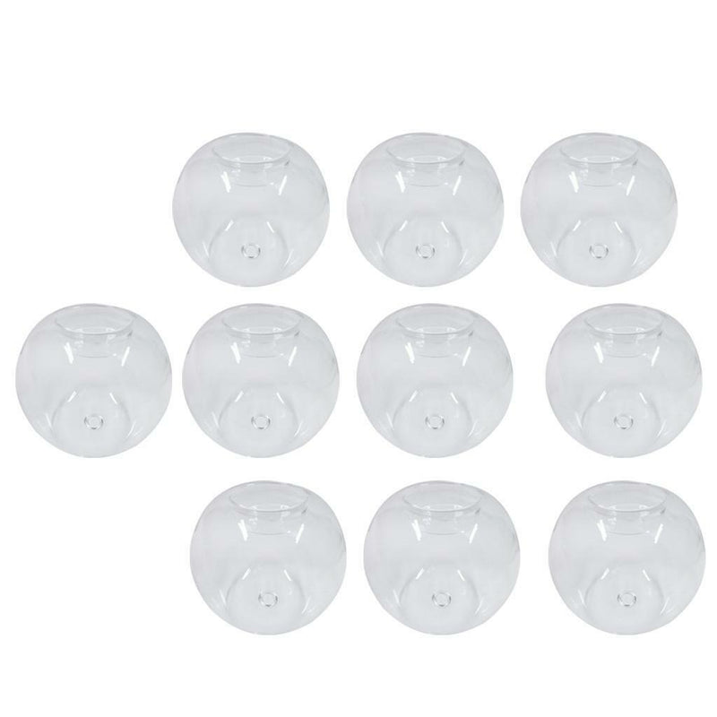 10pcs 8cm Crystal Ball Tea Light Candleholder for Home Wedding Decoration