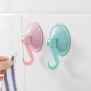 6 Pack Removable Heavy Duty Vacuum Suction Cup Hooks, for Kitchen Wreath Ba