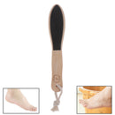 1X Sandpaper Foot File Callus Dead Skin Remover Pedicure Wooden Pedicure OZ