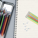 100pcs Refill With 10pcs Pen Case Colorful Gel Pen Delicate Refill L1O1 A7B5