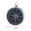 Pocket Hiking Camping Lightweight Aluminum Outdoor Emergency Compass Navigati ï¼D