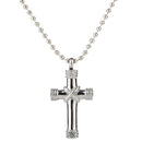 High Polished Waterproof Urn Necklace with Chain, Ashes Memorial Keepsake