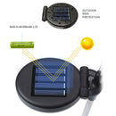 3x LED Butterfly Solar Lights 7 Color-Changing Waterproof Garden Yard Lamp