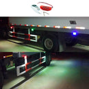 4Pcs 3LED Truck Trailer Side Marker Indicators Light Clearance Lamp Red 12V-24V