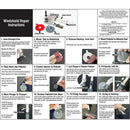 Windshield Repair Kits Car Window Repair Tools Windscreen Glass Scratch Cra K1Z3