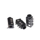 10 Pcs PJ-320D 4 Pins SMD 3.5mm Female Headphone Jack Connector PCB Mo HgTEUS