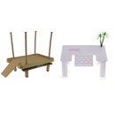 Set of 2, Aquarium Fish Tank Reptile Turtle Tortoise Basking Platform Dock