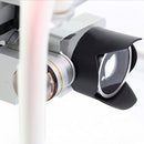 For DJI Phantom 4 3 Camera Cap Lens Cover Protector Sun Hood Petal Sunshade BX