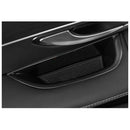 3X(Black Front Row Door Side Storage Box Handle Armrest Phone Container Fit