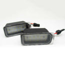 Replace LED Rear License Plate Light Bulb For Ford Fiesta/Kuga/Focus S-MAX C-MAX